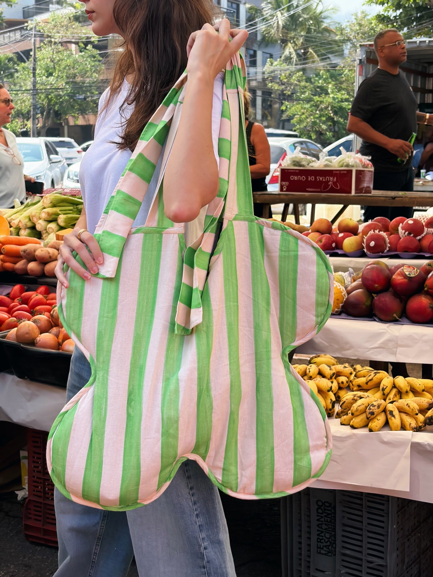 Bolsa Flor - cores variadas