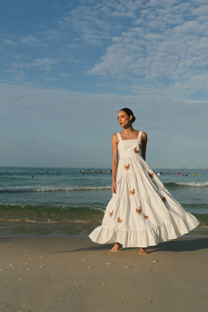 Vestido Amanda Galinha d'Angola - off