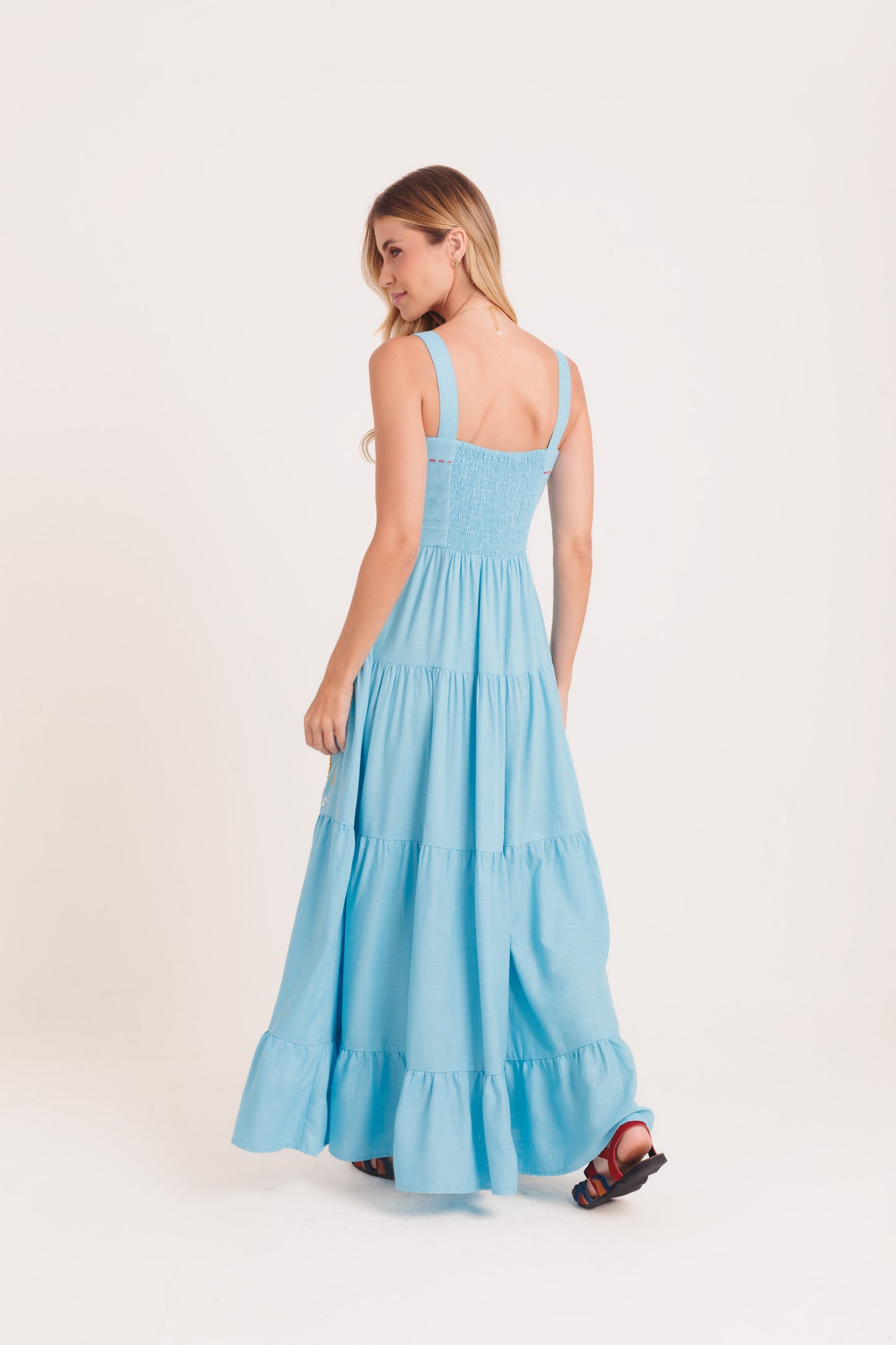 Vestido Amanda Astros - azul