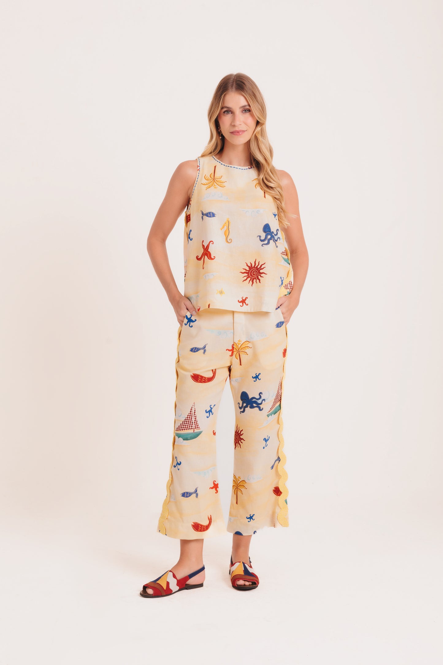 Blusa Travessia - manteiga