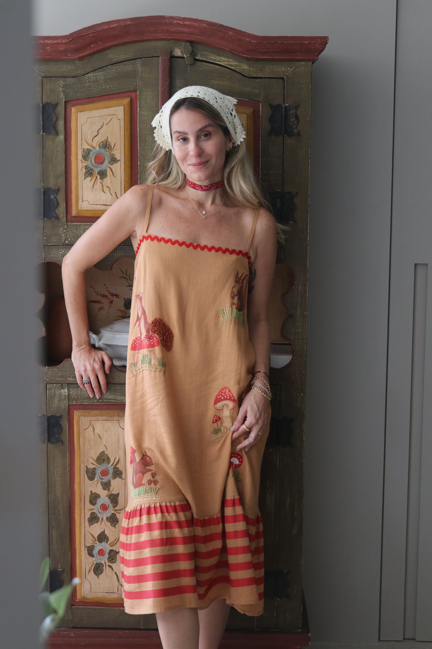 Vestido Manu - esquilo