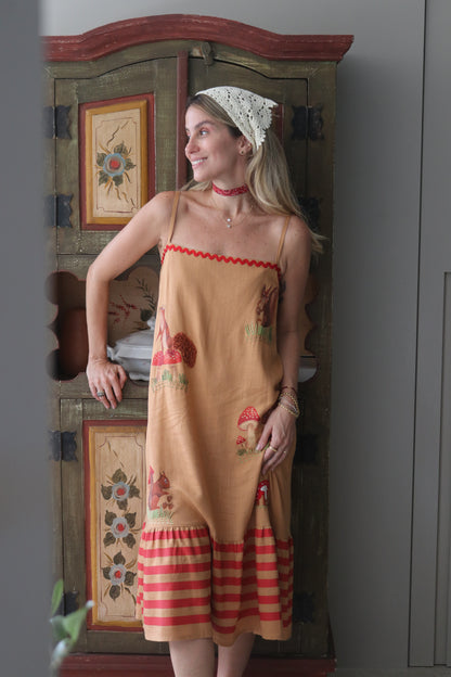 Vestido Manu - esquilo
