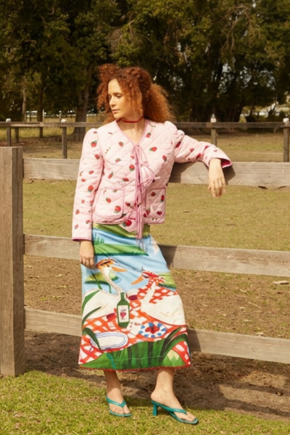 Saia Lagoa - rosa