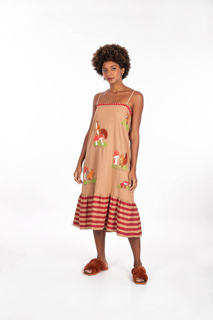 Vestido Manu - esquilo