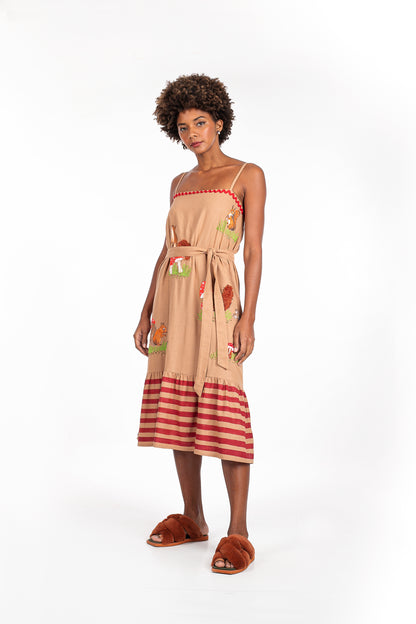 Vestido Manu - esquilo