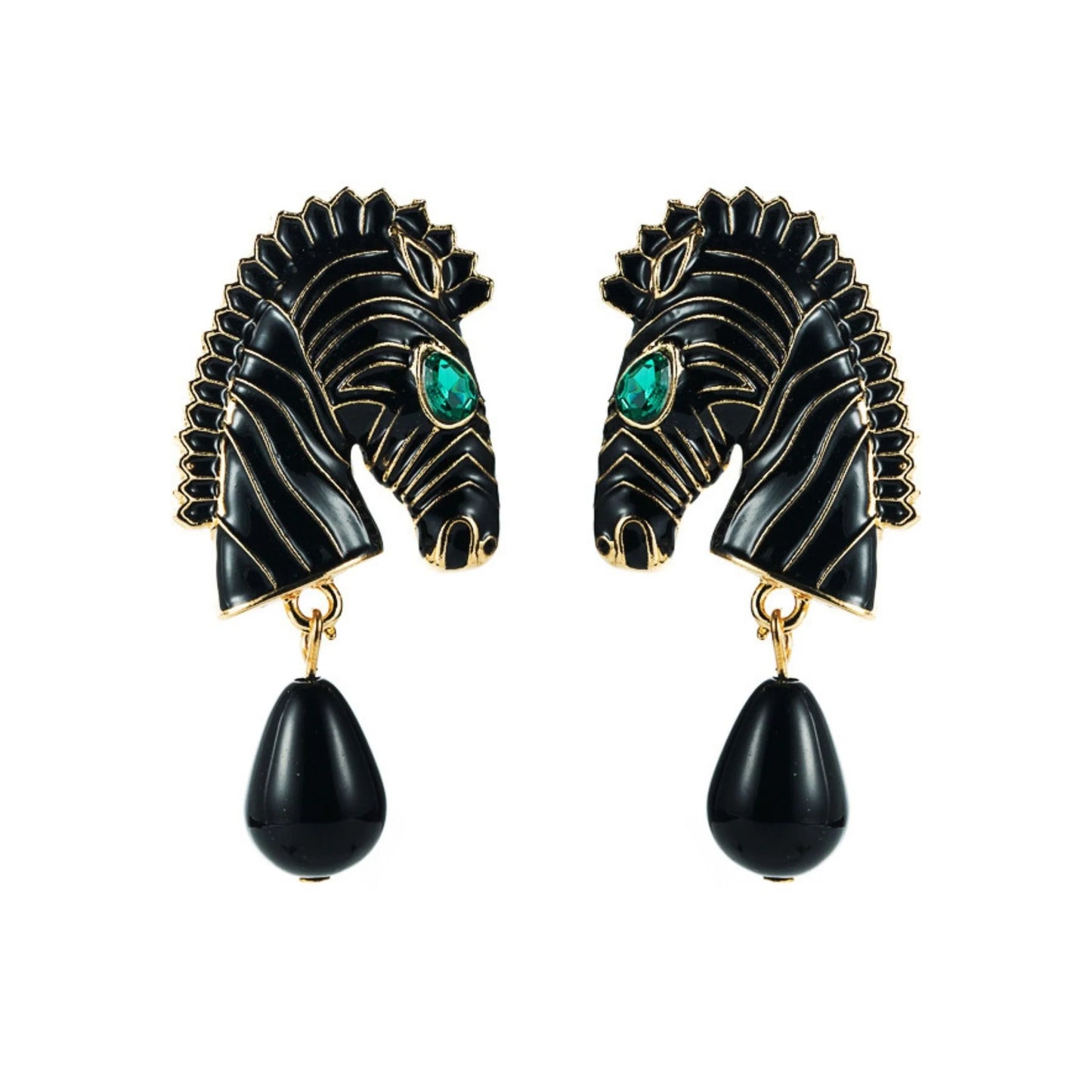 Brinco Zebra - preto