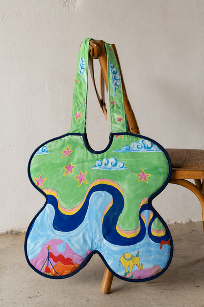 Bolsa Flor - cores variadas