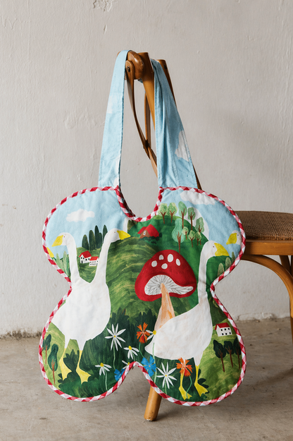 Bolsa Flor - cores variadas