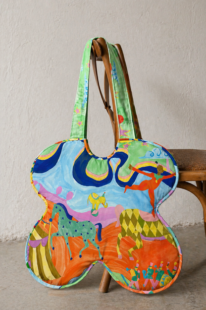 Bolsa Flor - cores variadas