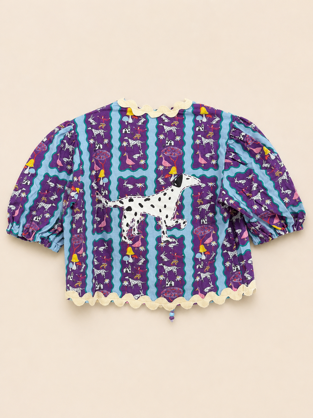 Blusa Recanto - listrado roxo