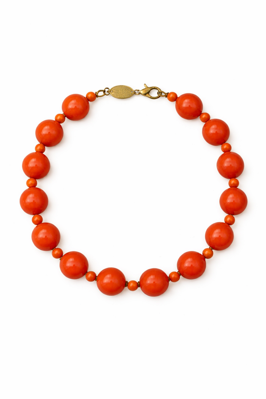 Choker Bolota P - marrom