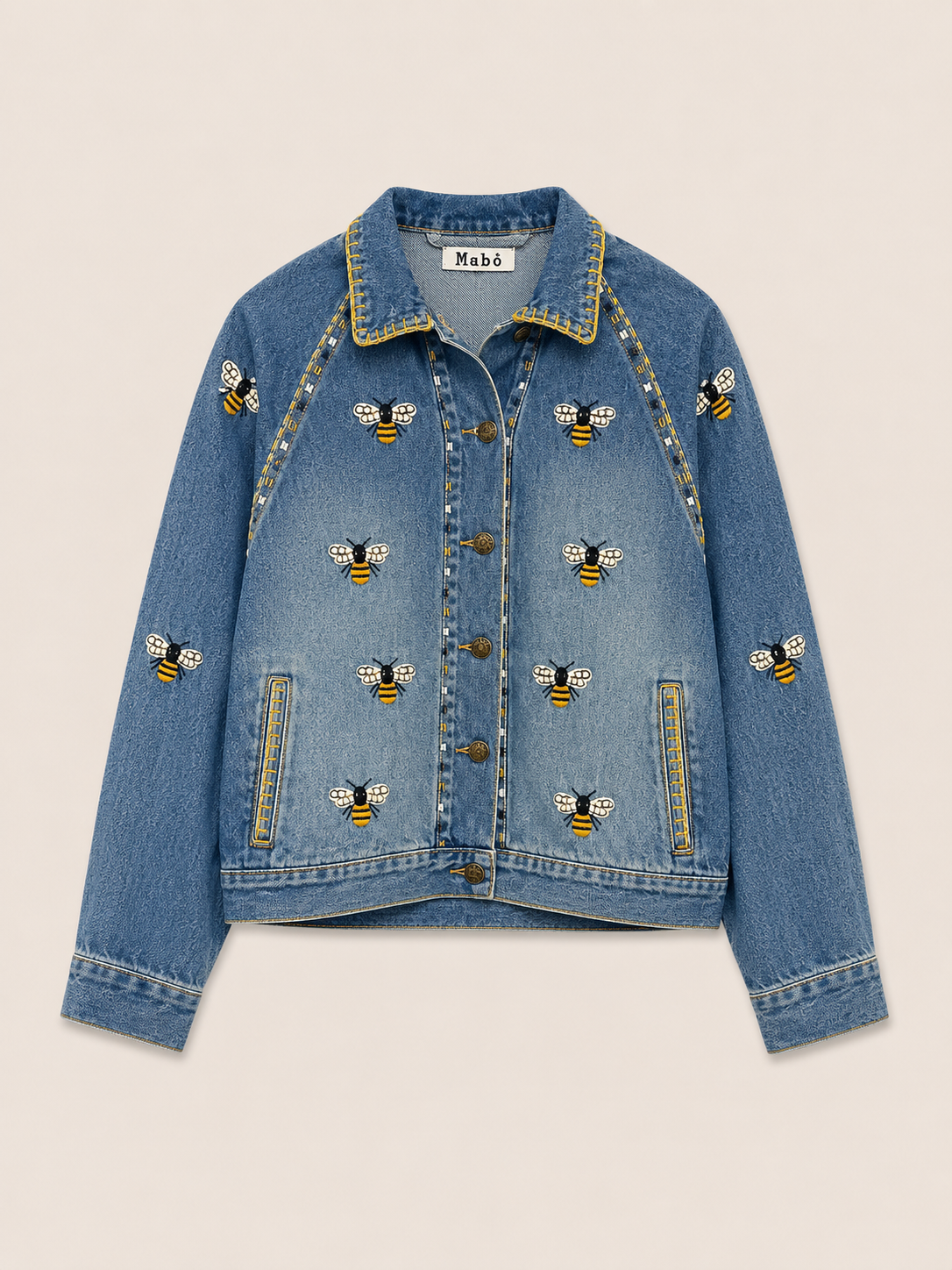 Jaqueta Abelhinhas - jeans
