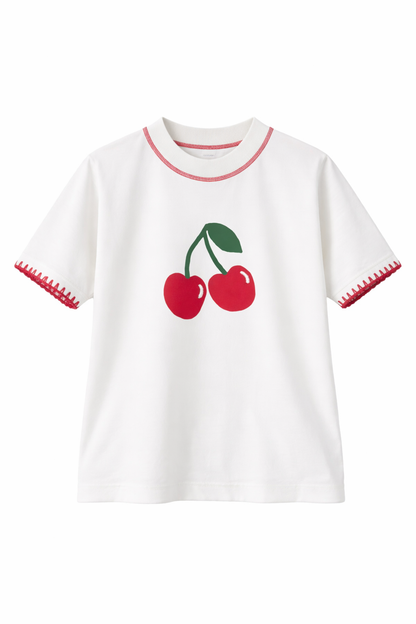 T-Shirt Cereja - off