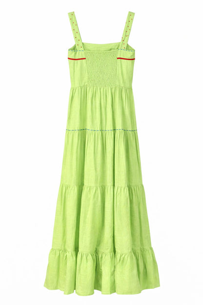 Vestido Amanda Circo - verde