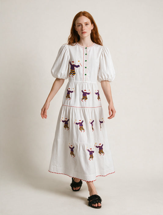 Vestido Bosque Jardineiro - off