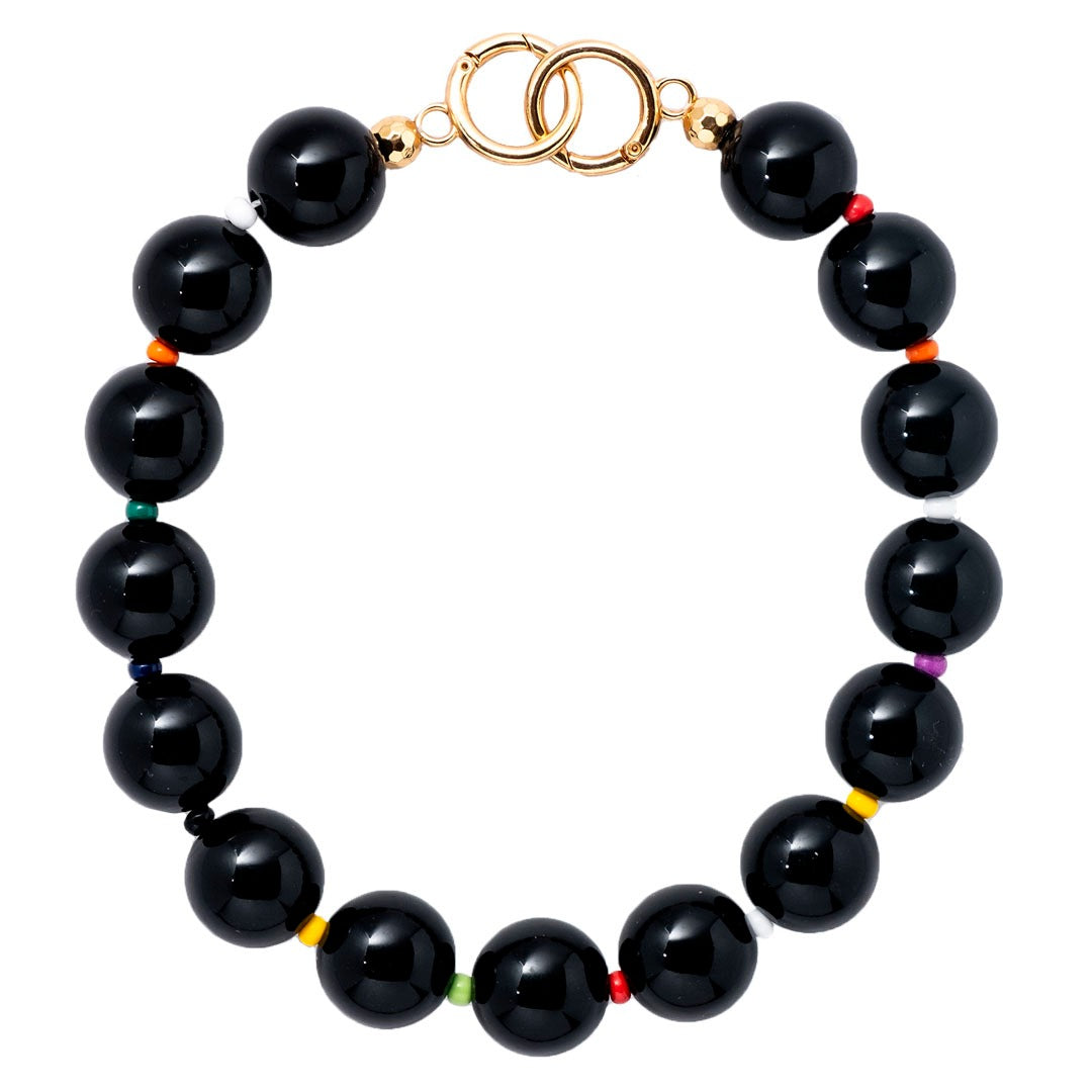 Choker Bolota - preto