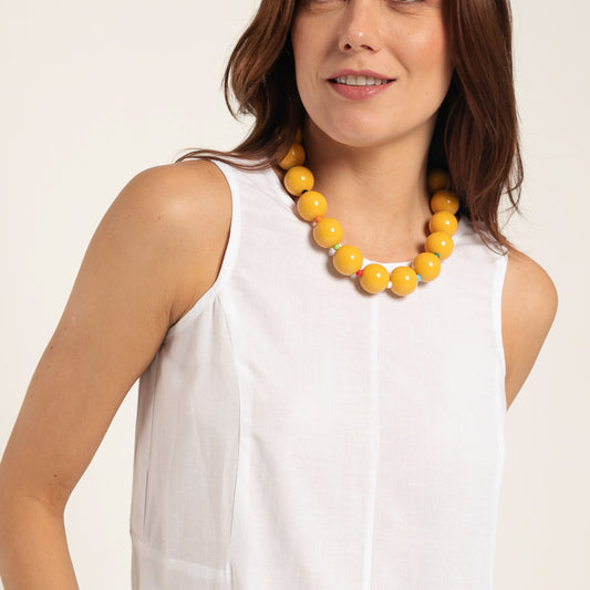 Choker Bolota - amarelo