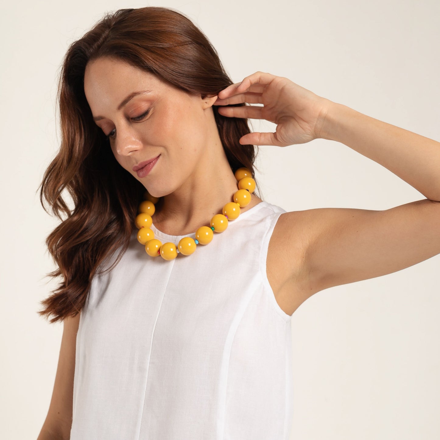 Choker Bolota - amarelo